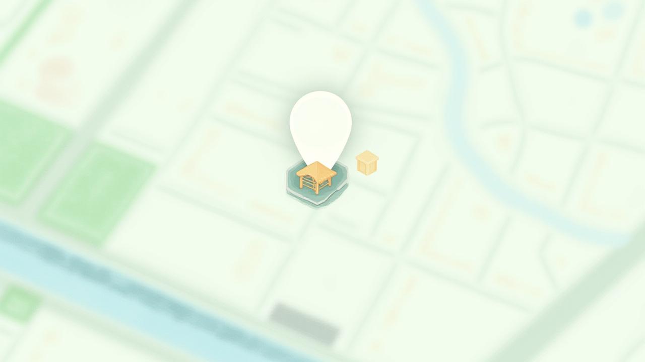 Kumo Atelierの場所を示す地図。長野県松本市鷹峯街7-12